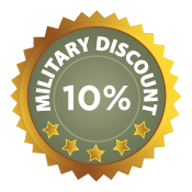 10% military discount